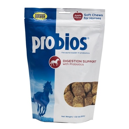 VETS PLUS Probios Digestion Support Soft Chews for Horses 1.32 lb. 4405